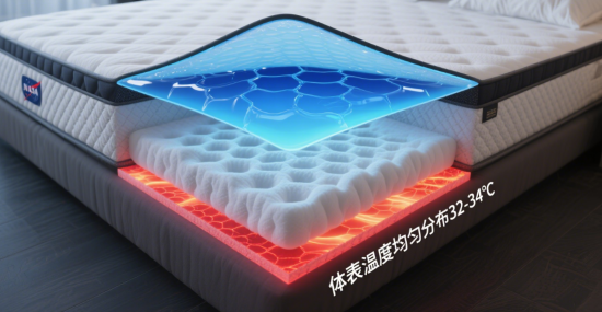 品牌床墊“微氣候”革命：解鎖NASA同款溫控材料睡眠新體驗(yàn)
