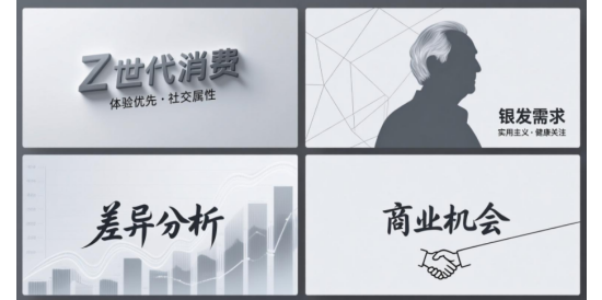 跨代際生活洞察：Z世代與銀發(fā)族的消費習慣差異及商業(yè)機會分析